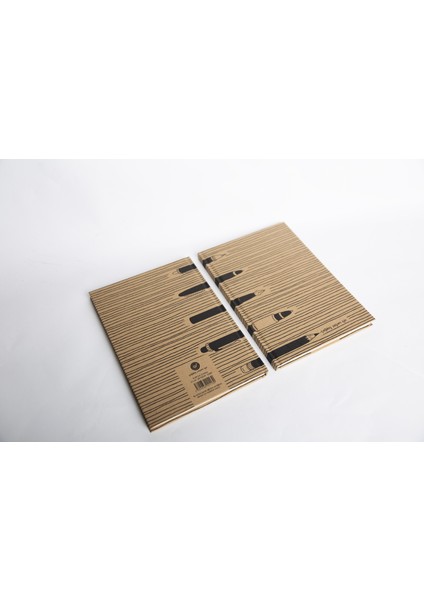 Defter Kraft 17x24 cm Çizgili - 5 Kalem