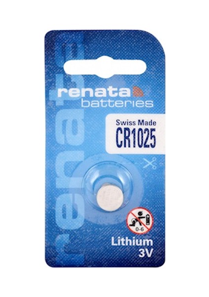 Cr1025 3V Lithium Pil