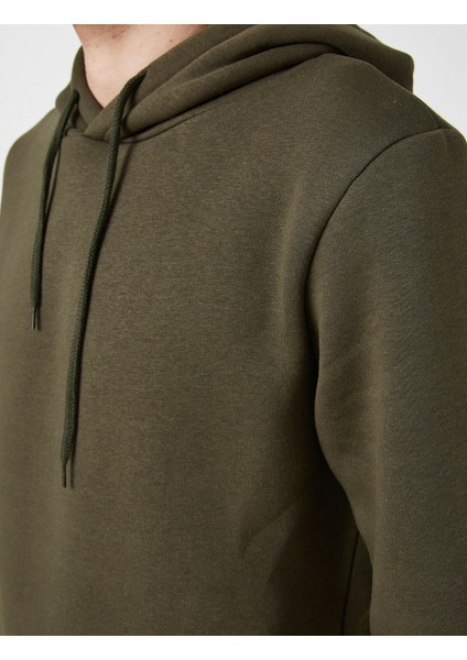 Erkek Kapüşonlu Uzun Kollu Sweatshirt indirimleri