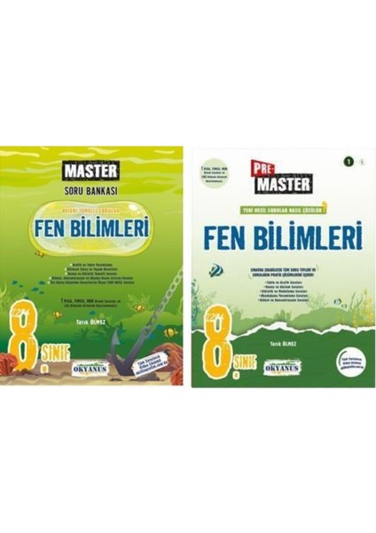8. Sınıf Master Fen-Pre Master Fen Soru Bankası Set