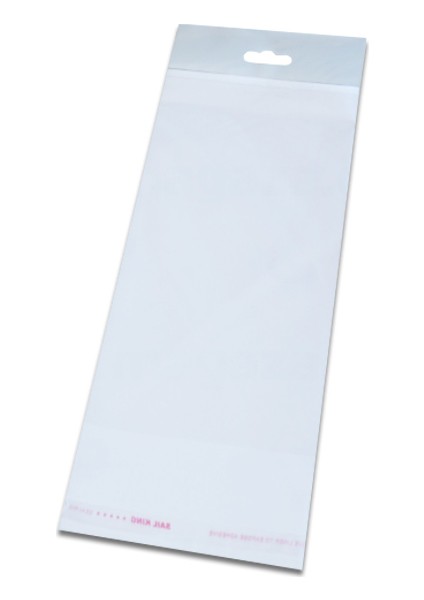 Askılı Bantlı Jelatin Torba Poşet 9 x 25 cm 1000'LI