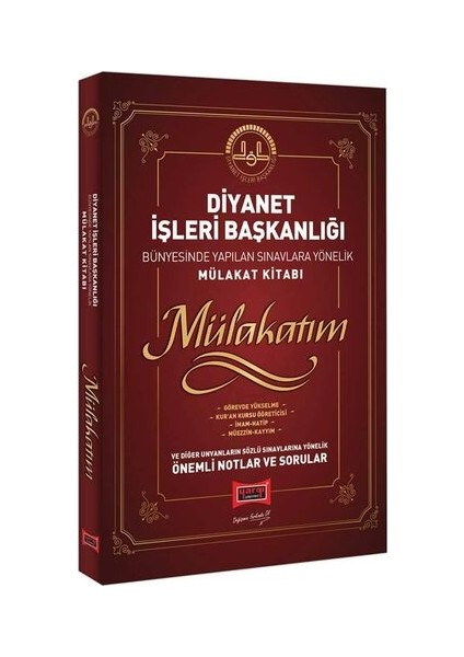 Diyanet Işleri Başkanlığı Bünyesinde Yapılan Sınavlara Yönelik Mülakat Kitabı