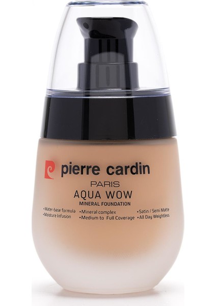 Aqua Wow Mineralli Su Bazlı Fondöten Tan Skin With Beige Warm