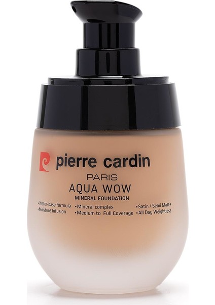Aqua Wow Mineralli Su Bazlı Fondöten Tan Skin With Beige Warm modelleri