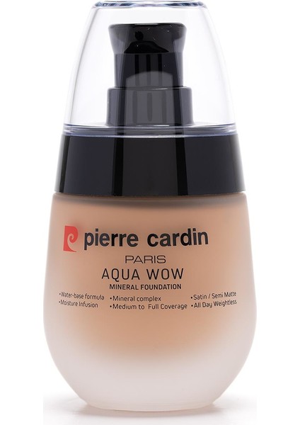 Aqua Wow Mineralli Su Bazlı Fondöten Medium Skin With Very Warm