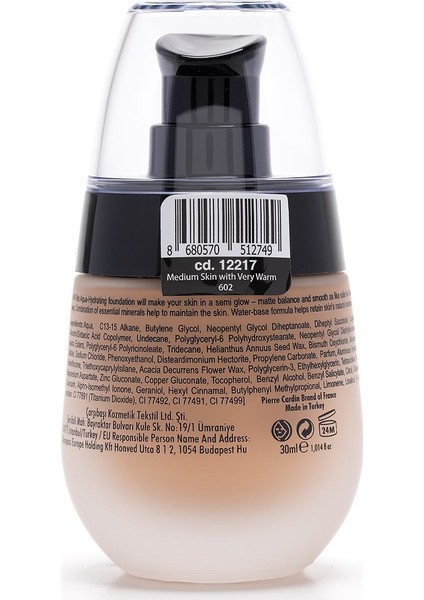 Aqua Wow Mineralli Su Bazlı Fondöten Medium Skin With Very Warm indirimleri