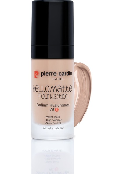 Hellomatte Foundation - Medium Beige - 30 ml