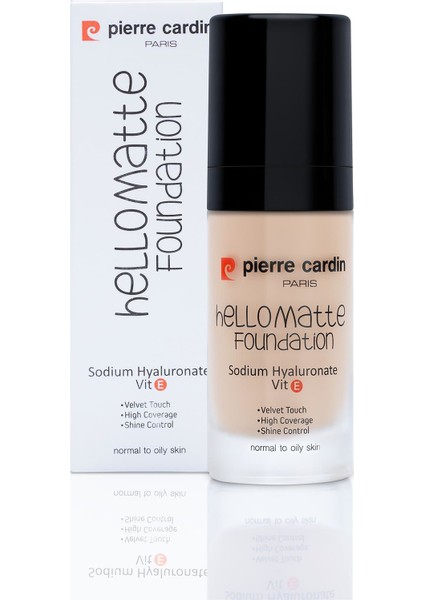 Hellomatte Foundation - Sun Beige - 30 ml