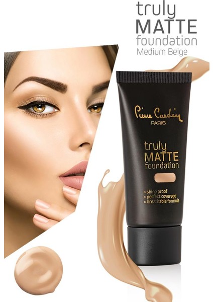Truly Matte Fondöten - Medium Beıge