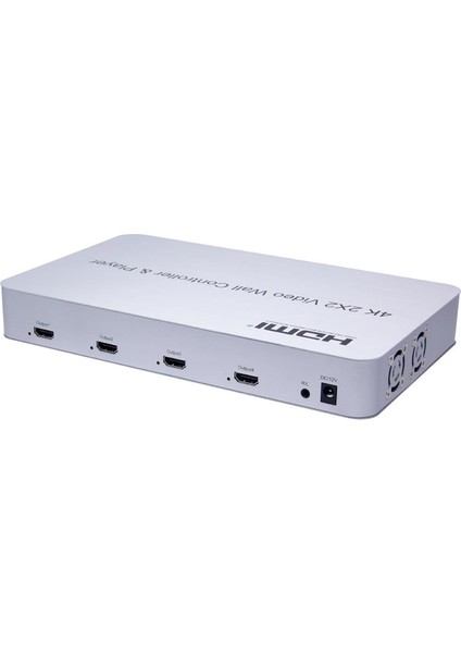 4KVW244P 4K Ultra HD 2x2 Duvar Ekran Denetleyici Stand Alone USB Player Video Wall Controller