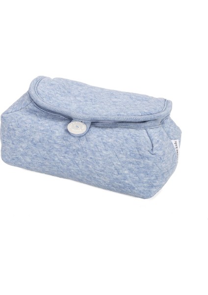 Chevron Blue Bebek Bezi Çantası