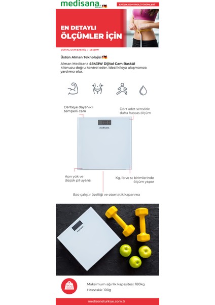48431W Dijital Baskül fiyatları