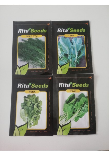 Sebze Seti Dereotu Tere Roka Pazı 10 gr