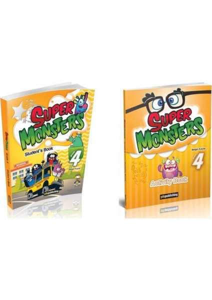 4. Sınıf Super Monsters Student + Activity Set