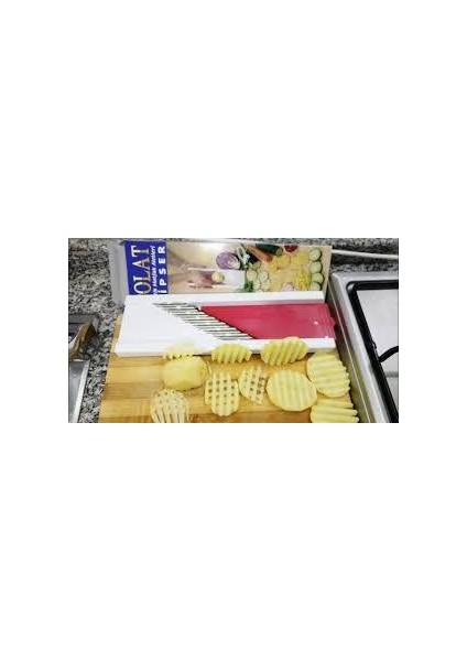 Patates Sebze Meyve Pratik Rende Şekilli Cips Patates Rendeleyici