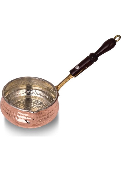 Salsa Bakır Sosluk 12,5cm Ahşap Kulp