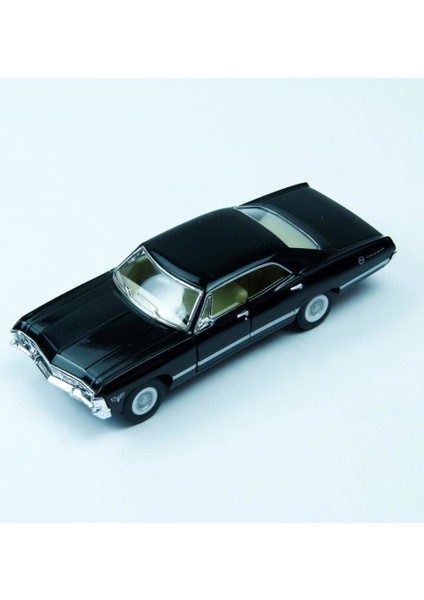 Vardem Metal Çek Bırak 1967 Chevrolet Impala Araba -Siyah
