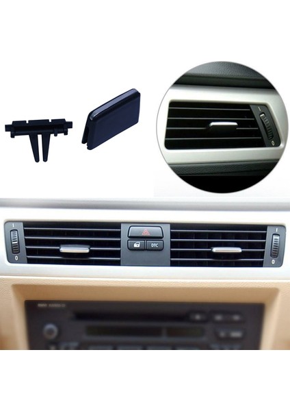 2 Adet Bmw 3 Serisi Için Klima Havalandırma Gril Panel Düğmesi