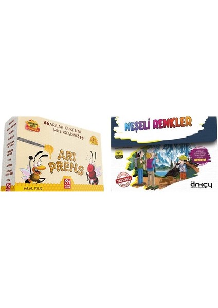 Yayınevi 2. Sınıf Arı Prens + Neşeli Renkler 20 Kitap + Değerlendirme Kitapçığı