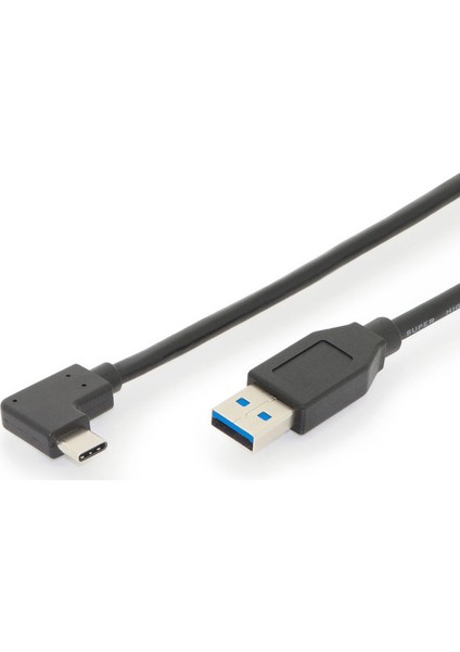 Dıgıtus USB Type-C Bağlantı Kablosu, Gen2, Type- 90°den Aya