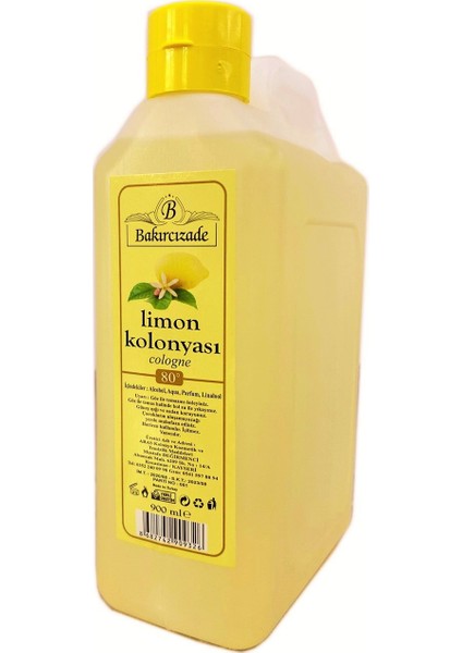 Limon Kolonyası 80 Derece 900 ml