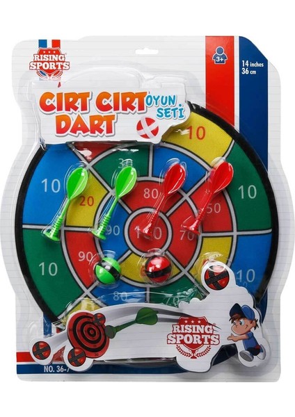 Rising Sports 36789 Sun-Yfn-Rsp-Cırt Cırtlı Dart 36CM.KRTL.3A.