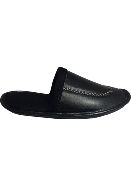 HLM01 Deri Erkek Kışlık Ev İçi Terliği Kışlık Ev Terliği fiyatları