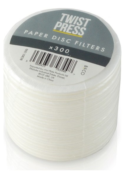 Twist Press Kağıt Filtre (300 Adet)