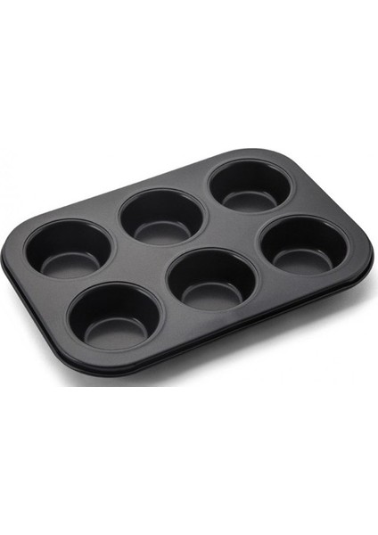 Tekno Istanbul Mutfak Teflon 6'lı Muffin Kalıbı,kek Kalıbı, modelleri
