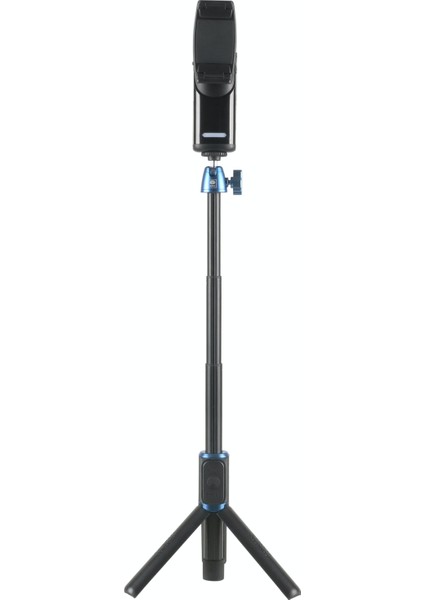 Vk-2k Mobil Gimbal + Çok Fonksiyonlu Masa Üstü Tripod Seti Siyah