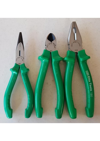 180 mm Pense 160 mm Yankeski 160 mm Kargaburun 3 Lü Set