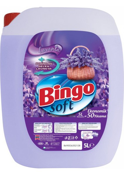 Soft Lavanta Rüzgarı - 5 Lt 4'lü
