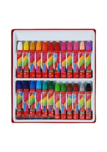 Pastel Boya Karton Kutu 24 Renk fiyatları