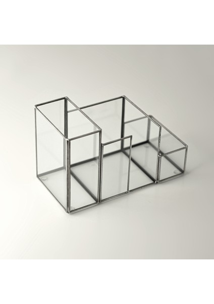 Kalemlik Organizer Cam Siyah Antrasit Özel Yapım fiyatları