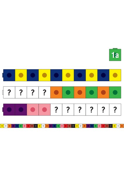 Matematiğe İlk Adım Seti - Geçmeli Birim Küpler