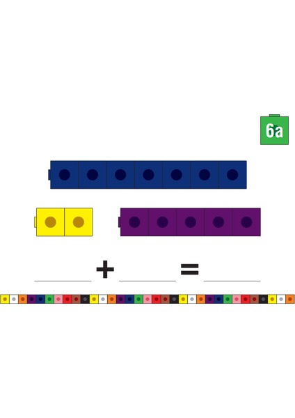 Matematiğe İlk Adım Seti - Geçmeli Birim Küpler