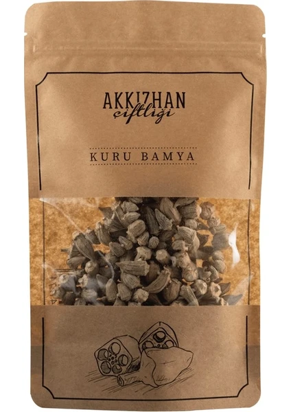 Akkızhan Çiftliği Kuru Çiçek Bamya 100 gr