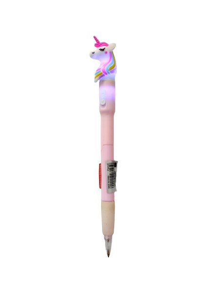 Unicorn Işıklı Uçlu Kalem 0.7 Pembe