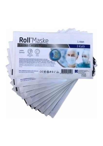 Solüsyon Spreyi El ve Cilt Dezenfektanı 100 ml (2  Adet) + 50 Adet Roll Maske (2 Paket)