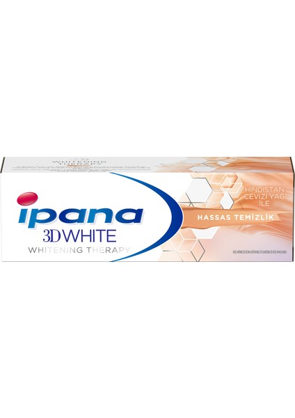 Ipana 3 Boyutlu Beyazlık Terapi Diş Macunu Canlandıran Coconut 75 ml