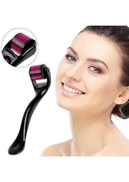 Derma Roller 540 İğneli 0,5 mm Saç Çıkarma Tarrağı Cilt Yenileme