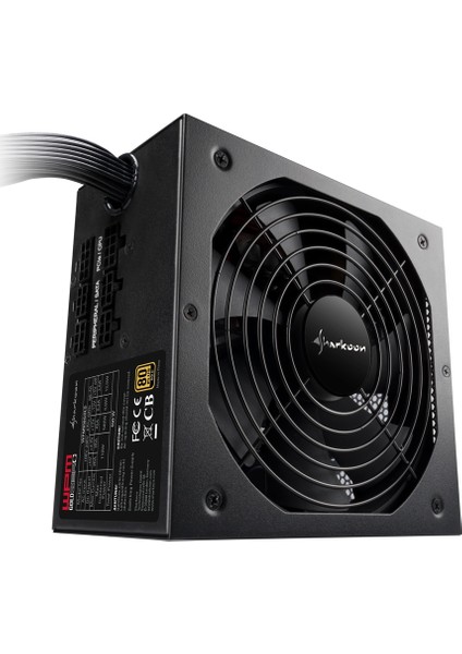 Gold Zero 550W 80+GOLD ATX Power Supply
