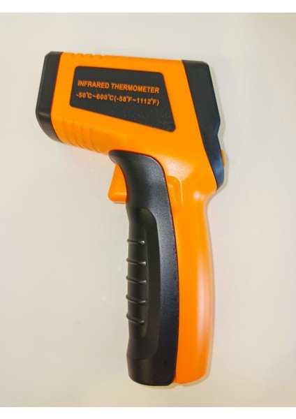 Tekno Istanbul Lazerli Infrared Temassız Isı Ölçer - Termometre 600C