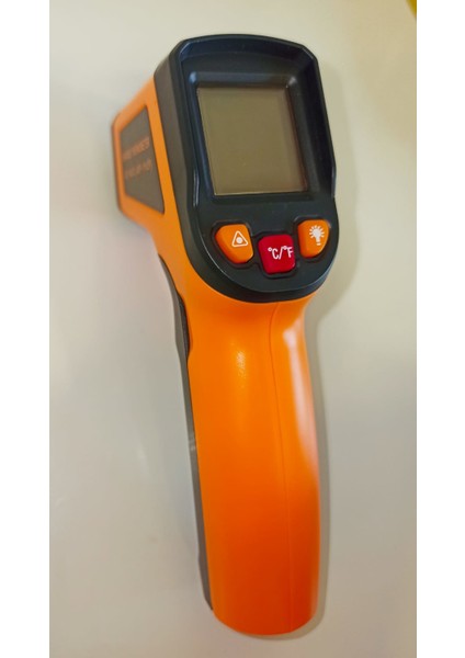 Tekno Istanbul Lazerli Infrared Temassız Isı Ölçer - Termometre 600C