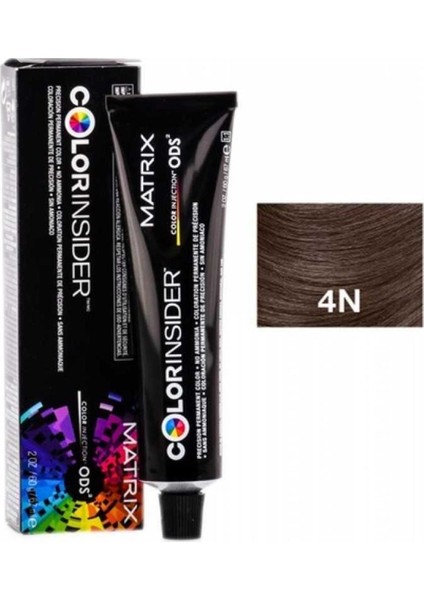 Color Insider Amonyaksız Saç Boyası 4n Kestane 60ML