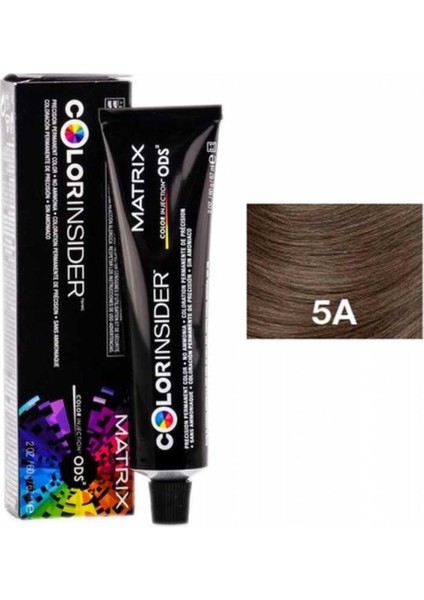 Color Insider Amonyaksız Saç Boyası 5A Açık Kestane Küllü 60ML