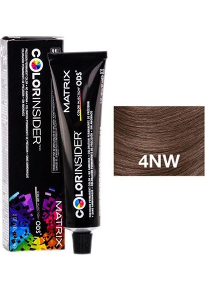 Color Insider Amonyaksız Saç Boyası 4nw Kestane Sıcak 60ML