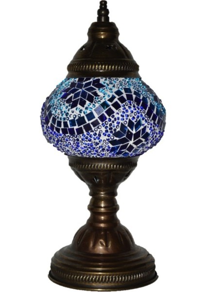 Mozaik Lamba, Otantik Lamba, Masa Lambası, Ev Hediyesi, Gece Lambası, Lamba, Abajur