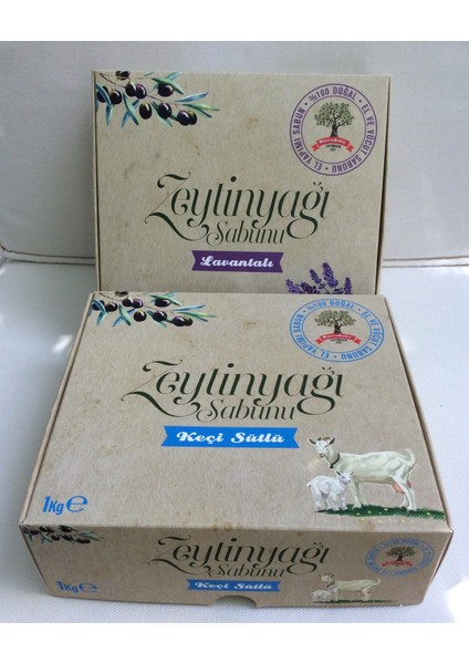 Karakılıç Zeytinyağı Sabunu 2kg %100 Doğal El Yapımı Sıcak Döküm Sabun Lavantalı + Keçi Sütlü