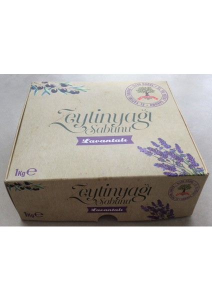 Karakılıç Zeytinyağı Sabunu 1 kg %100 Doğal El Yapımı Sıcak Döküm Sabun Lavantalı
